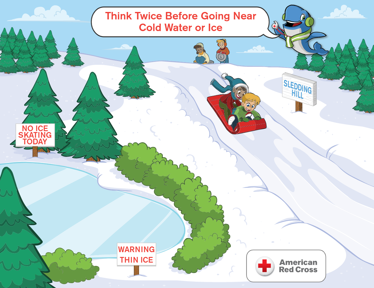 Think Twice Before Going Near Cold Water or Ice