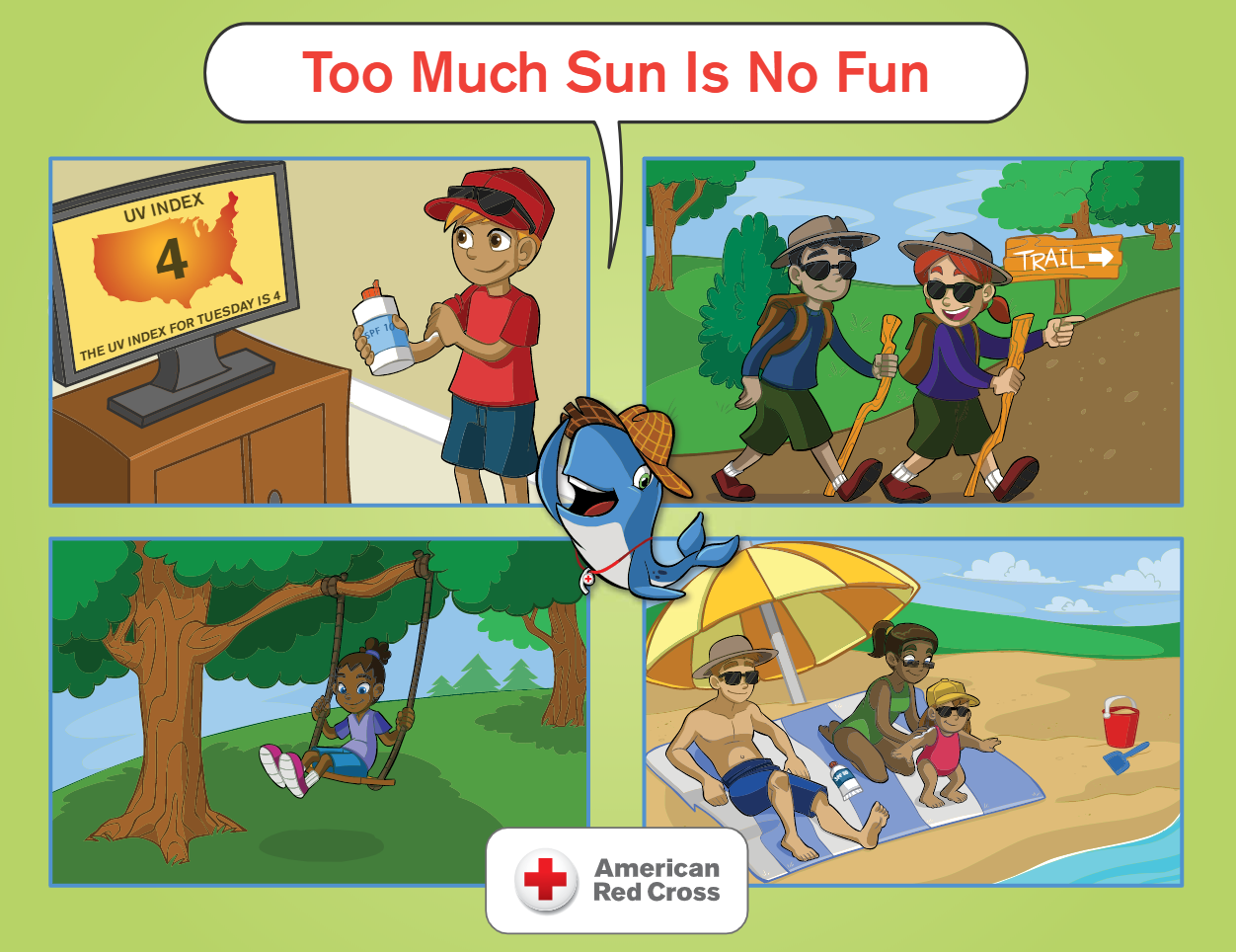 Too Much Sun Is No Fun