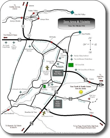 Map of Taos Vicinity (PDF)